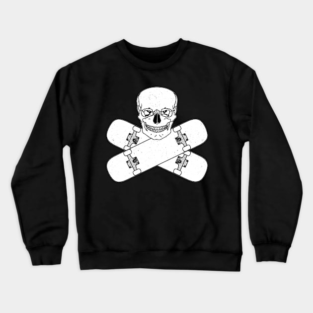 Very Sick Bad-Boy Skater Tee (Edgy and Rebellious) Crewneck Sweatshirt by blueversion